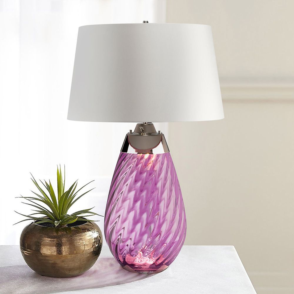 Настольная лампа Elstead Lighting, Арт. LENA-TL-L-PLUM-OWSS