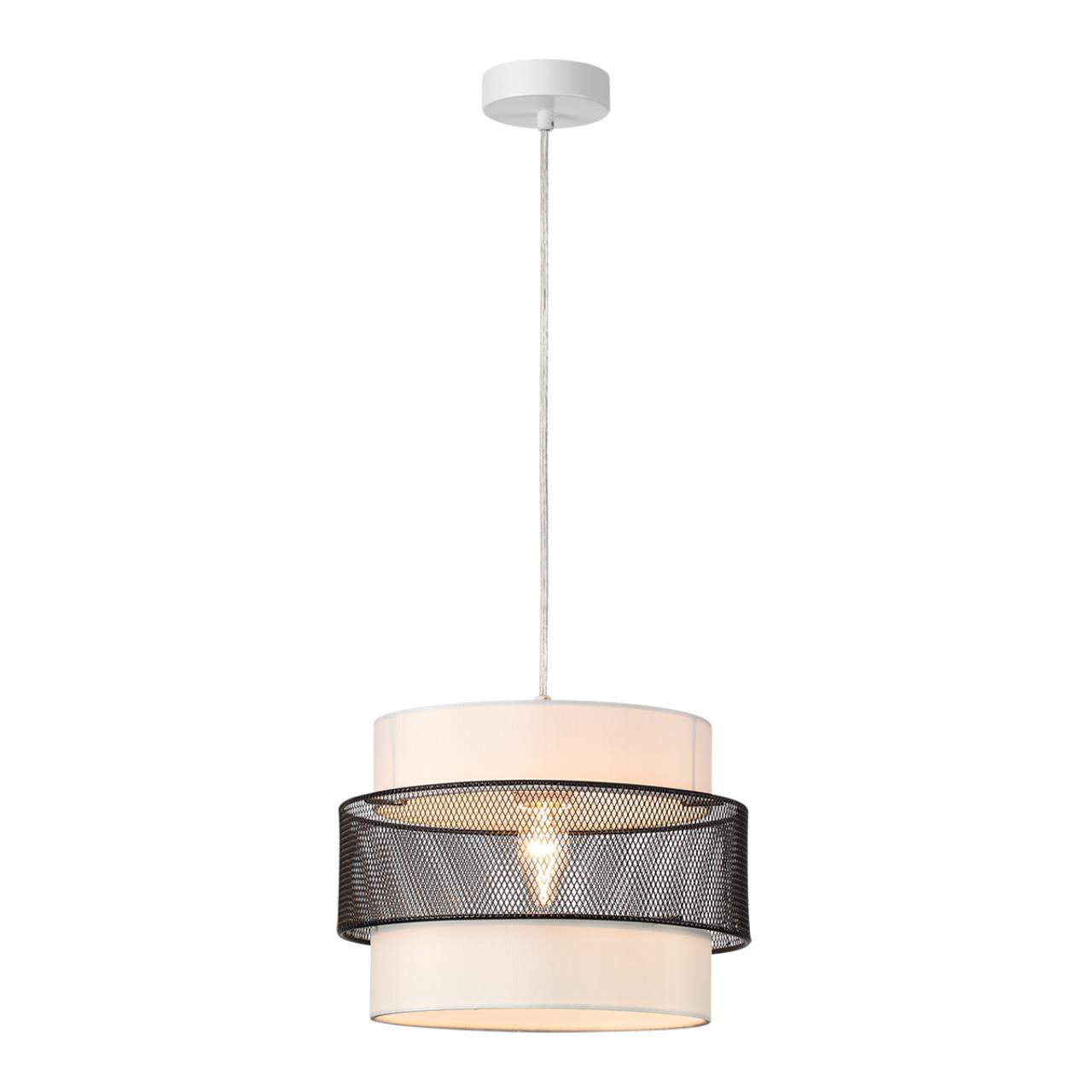 Подвесной светильник 28*175 см, 1*E27 Lumion ANIMAISA 8002/1A черный, белый