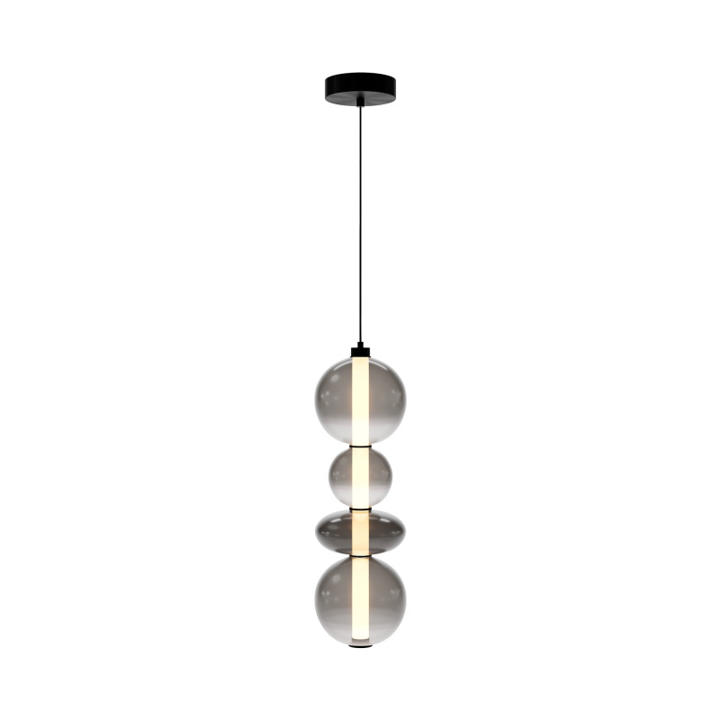Подвесной светильник 20*20*387 см, LED, 36W, 3000К, Maytoni Futuro MOD307PL-L36B3K черный