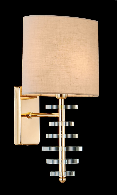 Бра 24*19 см, Crystal Lux ARMANDO AP1.2 GOLD Золотой