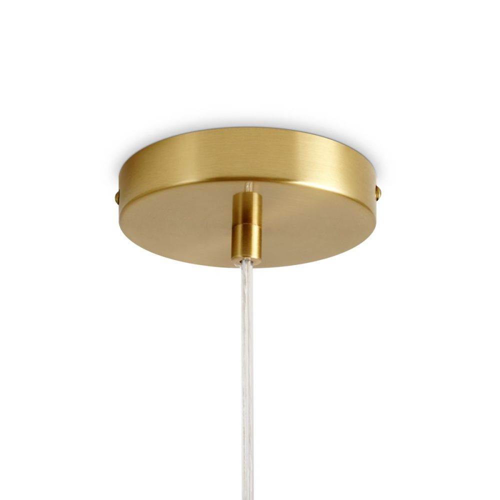 Подвесной светильник 40 см, Freya Albero FR5589PL-01T1, латунь-дерево