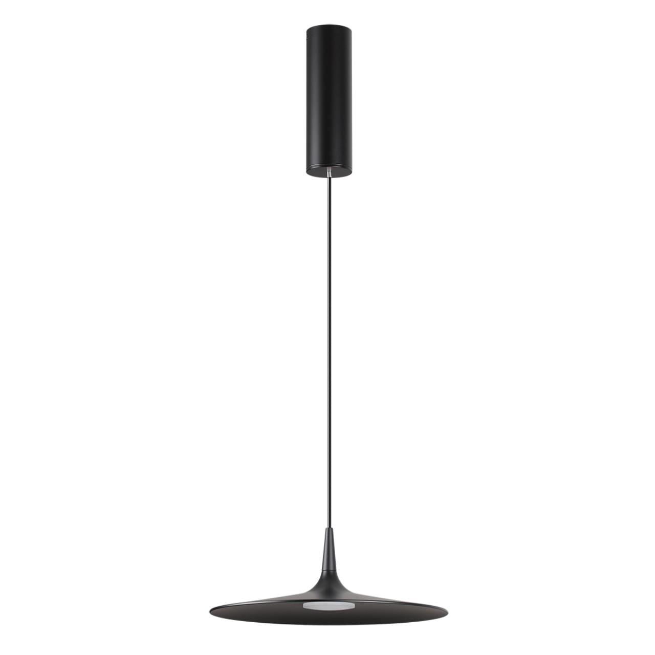 Уличный светильник  25*80 см, 1*LED*12W Odeon Light SOMBRA 7039/12L черный