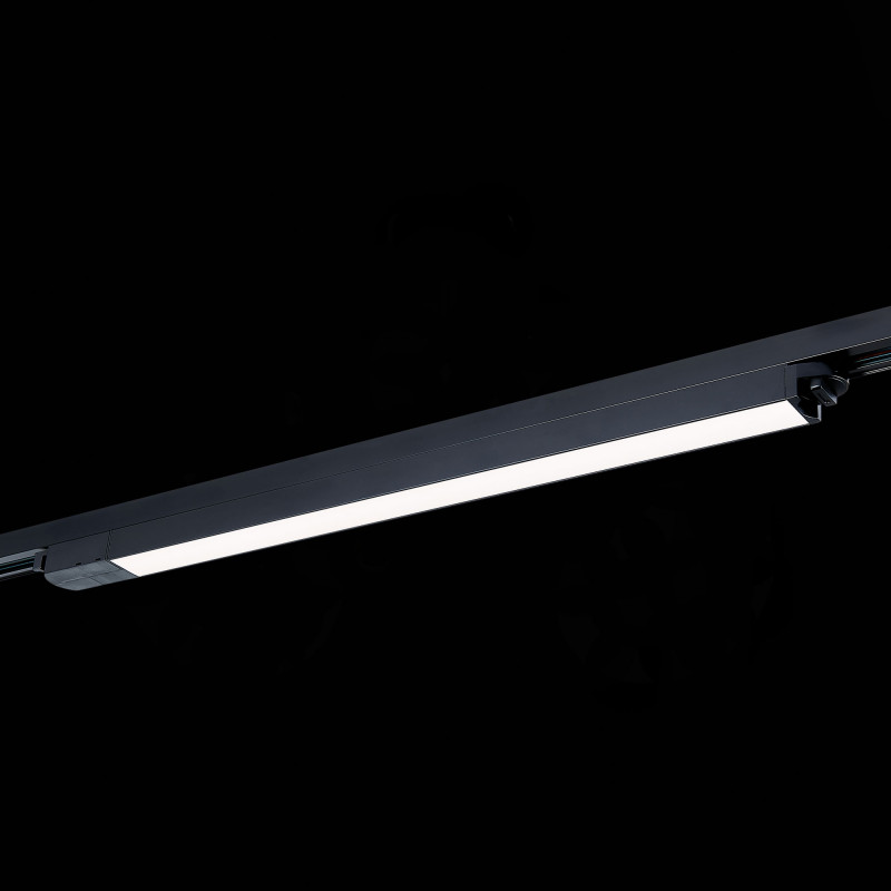 Трековый светильник 60*3 см, 24W 3000K ST LUCE Однофазная трековая система ST366.438.24 Черный