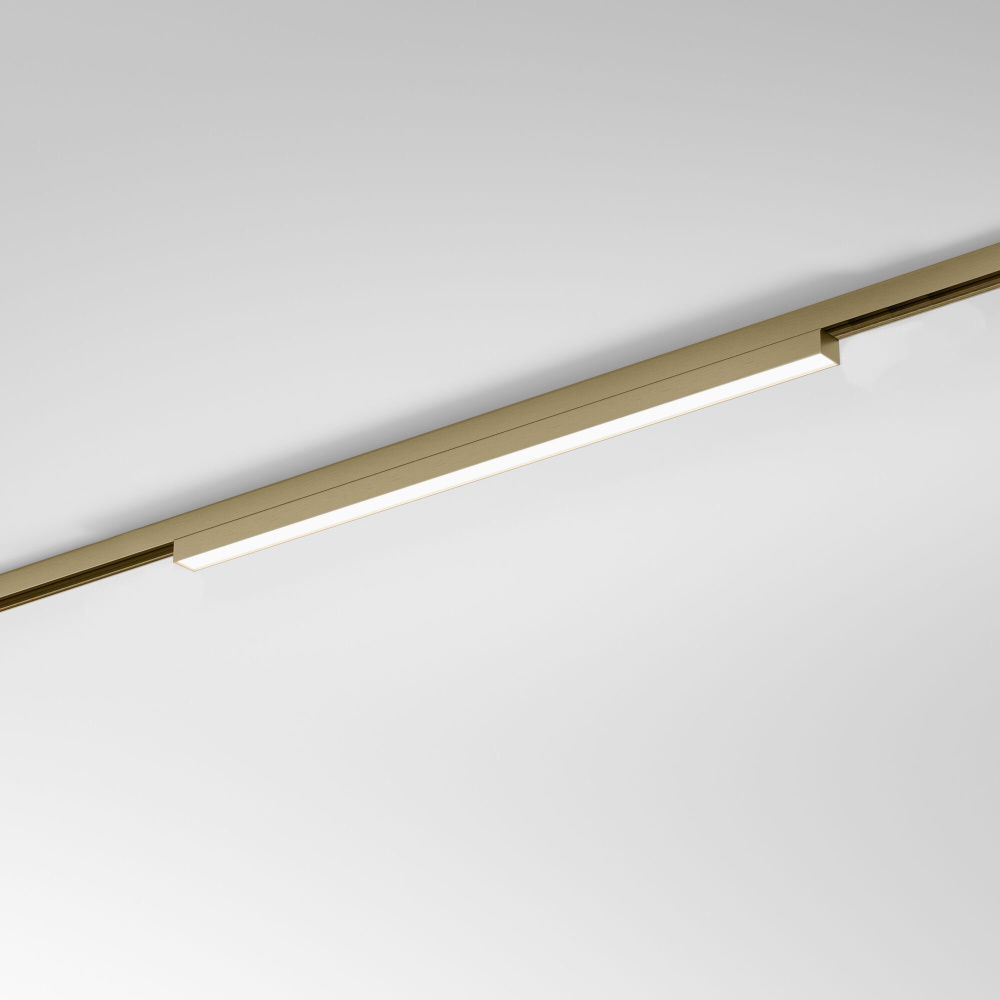 Brass Line Трековый светильник 12W 4000K латунь 85526/01 Elektrostandard Line Magnetic 4690389218743, a071849