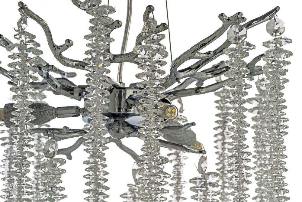 Люстра подвесная *37* см, 3*G9*40W, Dio D`arte Tavenna Nickel Tavenna H 1.5.32.100 N, никель