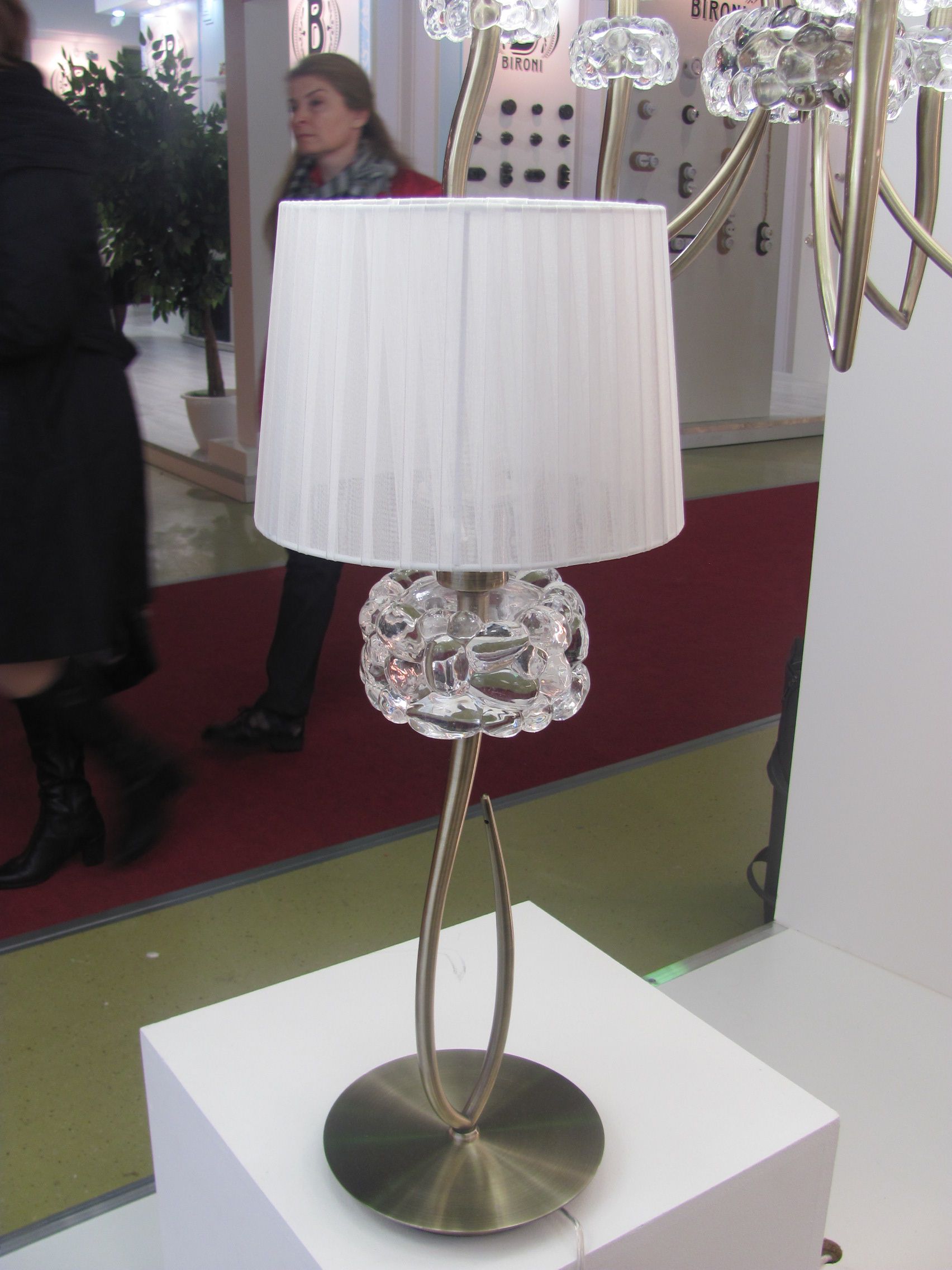 Декоративная настольная лампа Mantra Loewe Antique 4737 1 X 13w E14 (No Incl)