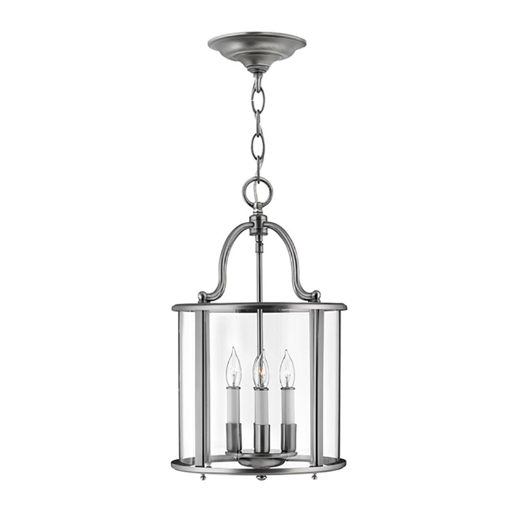 Подвесной светильник *31*89-213 см, E14*60W, Natural Concepts Hinkley Gentry FE-HOUNSLOW-P-BS, серый