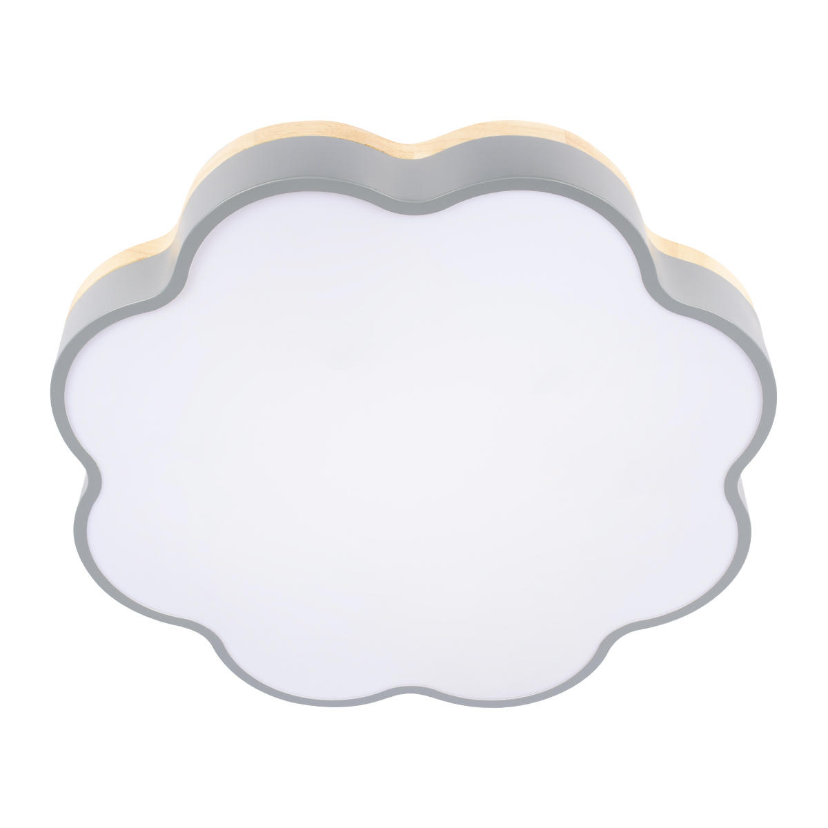 Потолочный светильник 50*7 см, 1*LED*36W 4000K серый LOFT IT Axel 10225/36 Grey
