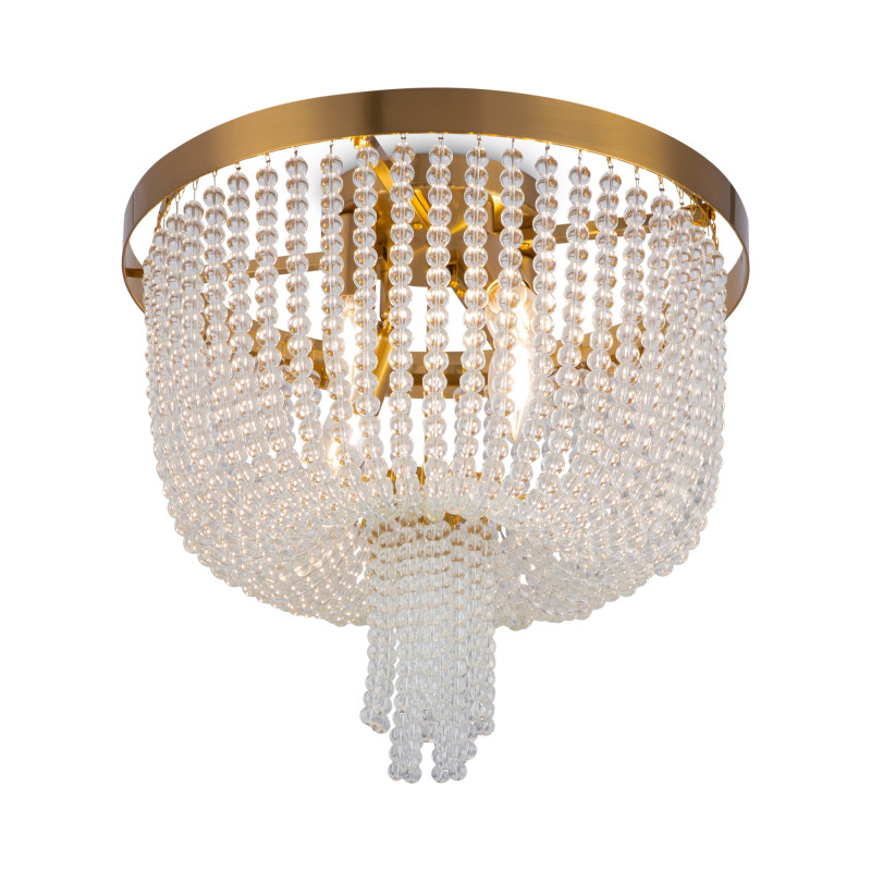 Светильник 40 см, Freya Ornament FR1008CL-04BS, латунь