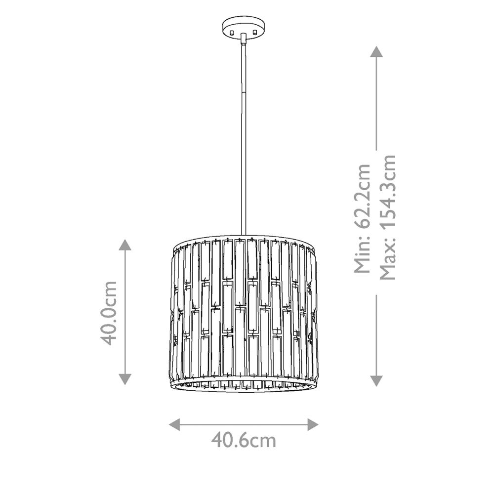 Подвесной светильник Hinkley Lighting, Арт. HK-GEMMA-P-B-VBZ