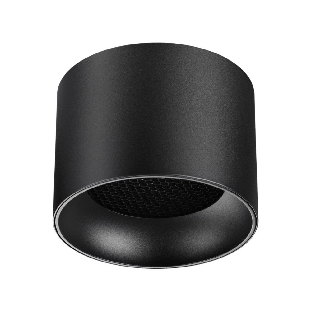 Светильник накладной 10*10*7- см, 1*GX53*12W, Novotech Gemini Over 371010, черный