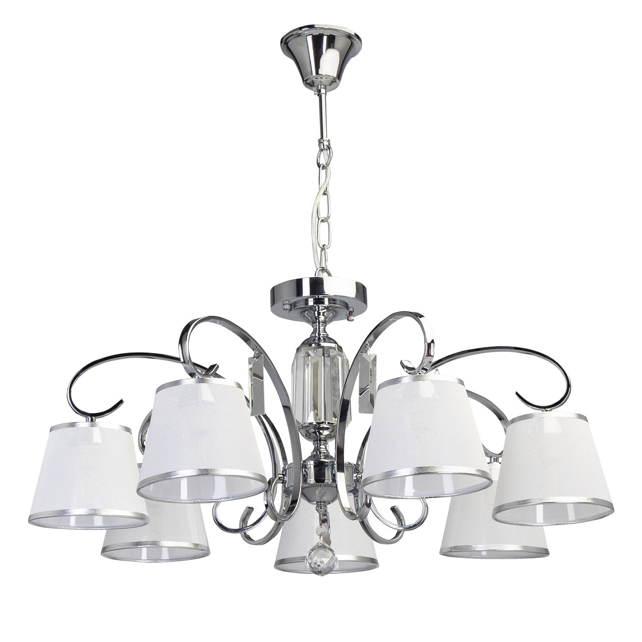 Люстра 75*100 см, 7*E14 хром MW-Light Федерика 684013407