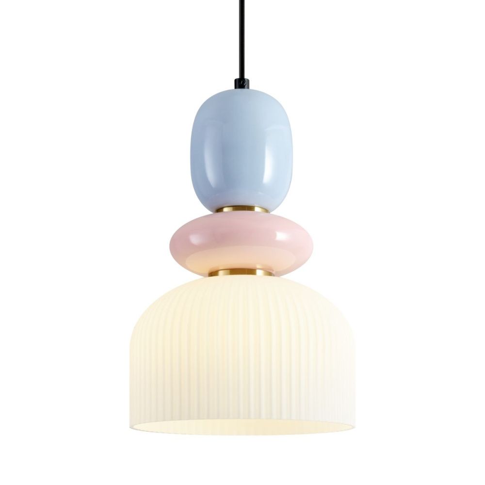 Подвесной светильник 20 см, Freya Alzare FR5595PL-01B2, черный