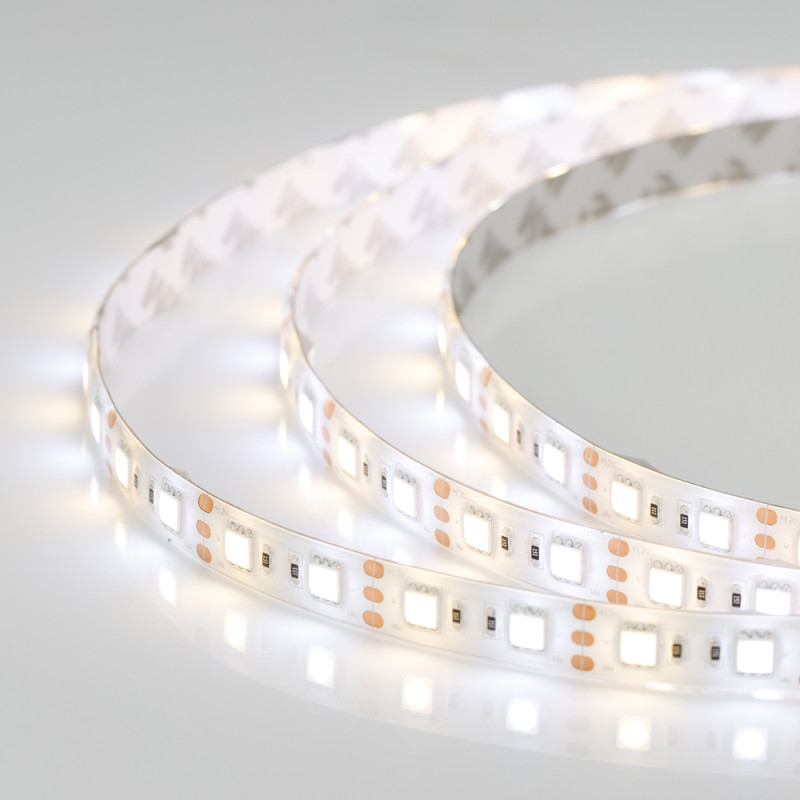 Лента герметичная RTW-SE-B60-12mm 12V White-MIX (14.4 W/m, IP65, 5060, 5m) (Arlight, Изменяемая ЦТ) 020559(2). Цена указана за 5 метров. Продается кратно 5 метрам.