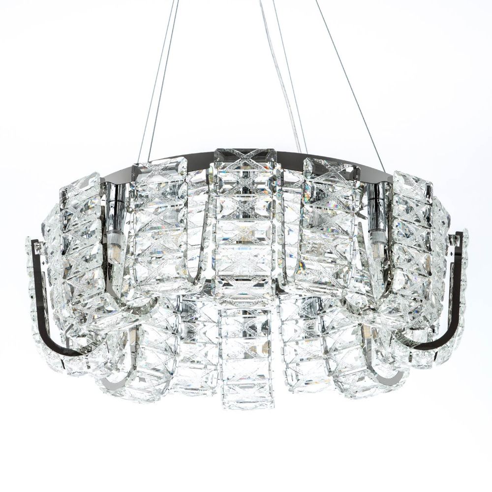 Подвесная люстра 60*50/135 см, 16xG9 MODELUX ML.755.16 CR хром