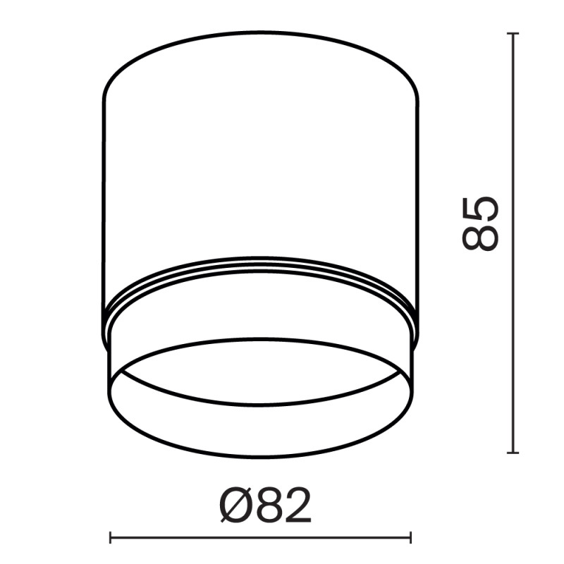 Потолочный светильник 8,2*8,5 см, 1 GX53*15W Polar C088CL-GX53-MG Maytoni Ceiling & Wall, Матовое Золото