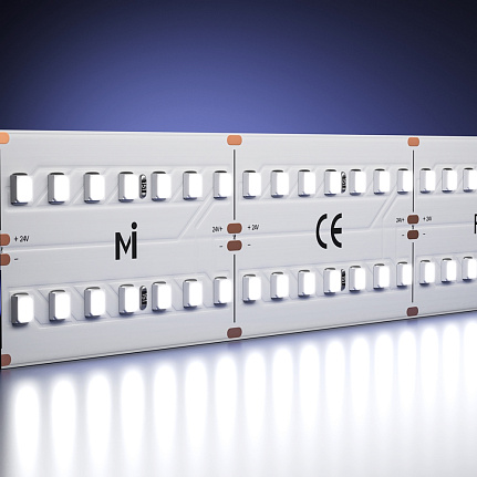 Широкая светодиодная лента Ultra 24В 2835 30Вт/м 6000К 2,5м IP20 201119 Maytoni  Led Strip, цена за метр, отгружается по  2,5 м