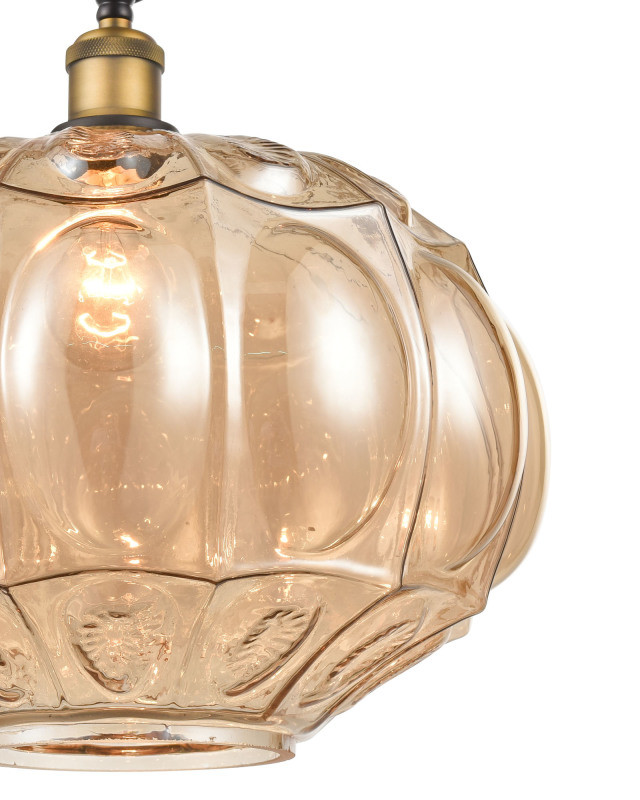 Подвесной светильник  35*155 см, 1*E27 коричневый, бронза Vele Luce Helen VL4266P21