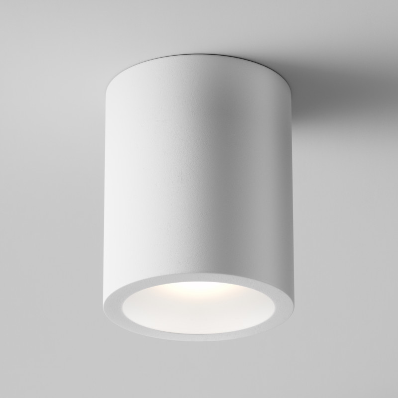 Светильник 11*11 см, GU10 50W, Maytoni Conik Gyps C001CW-01W, белый