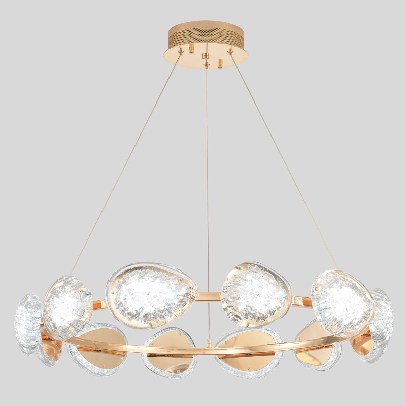 Светильник 78 см, Crystal Lux FELICIDAD SP96W LED, золото