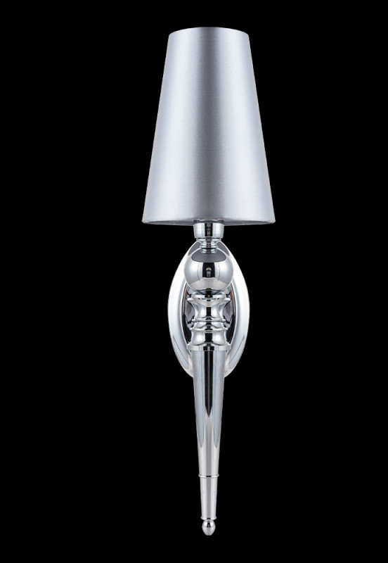 Бра 14 см Crystal Lux PER AP1 CHROME/SILVER Серебряный