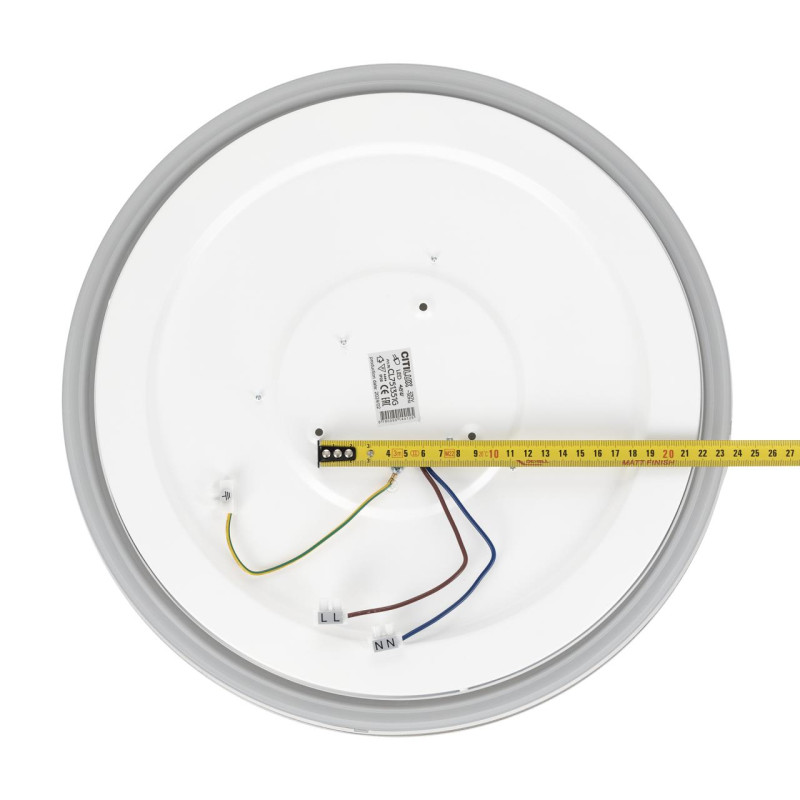 Светильник 40 см, 48W, 3000-5000K с пультом Citilux CL751351G BOSS Черный+Золото LED
