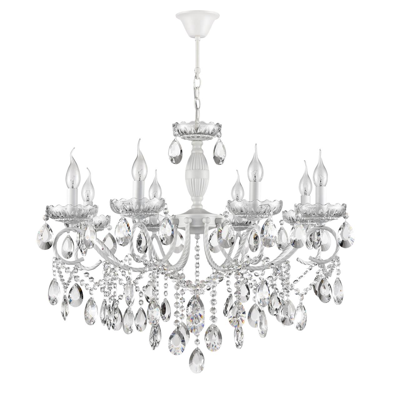 Люстра 74*87,5 см, 8*E14 Lumion Snow 8189/8 белый