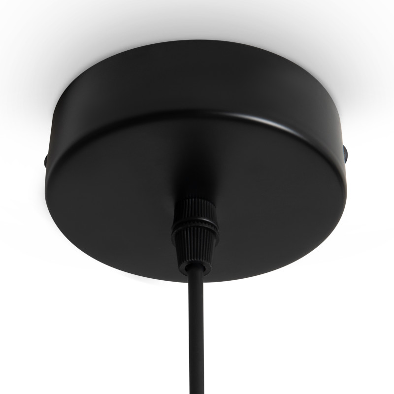 Подвесной светильник 17,5*17,5*264 см, LED, 8W, 3000К, Freya Swim FR6187PL-L9SM черный