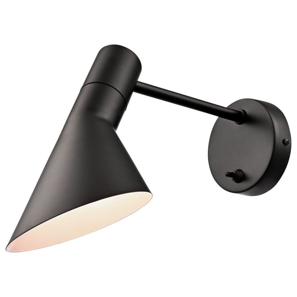 Бра 18 см, Velante 487-021-01, черный