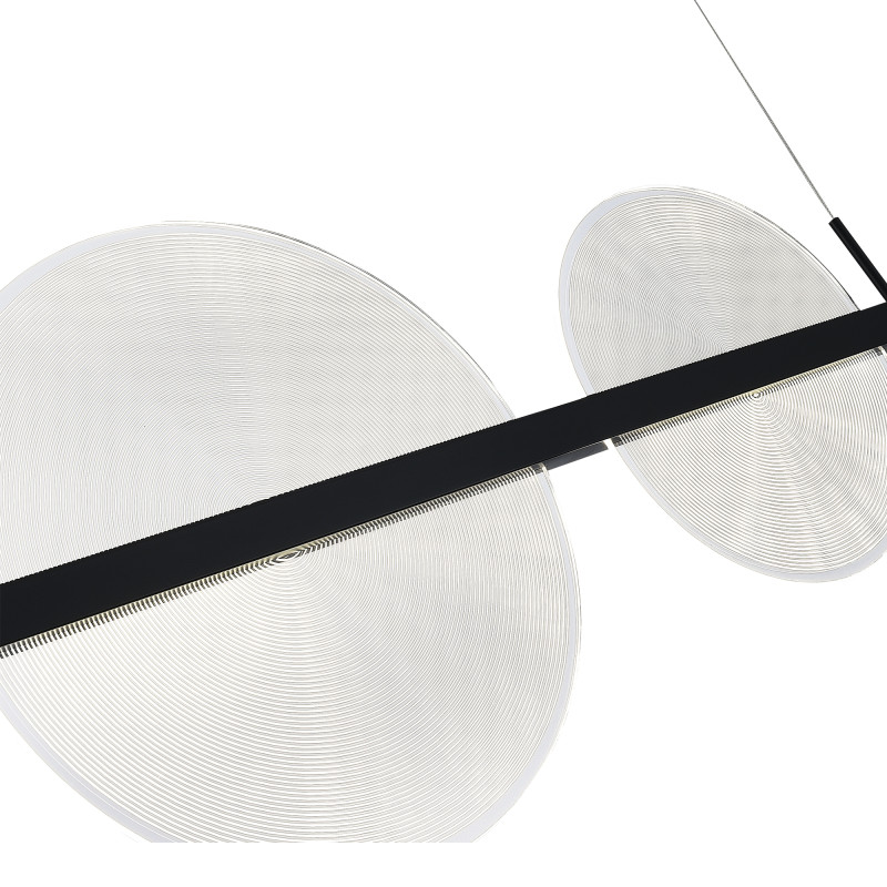 Светильник подвесной SPLENDID 1*LED*24W 4000K ST LUCE SL6233.403.24 черный