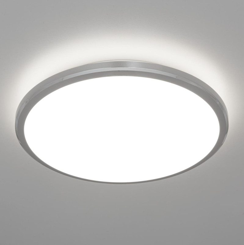 Светильник 28 см, 24W, 3000К CL70224V Луна Хром IP54 LED 24W*Мульти