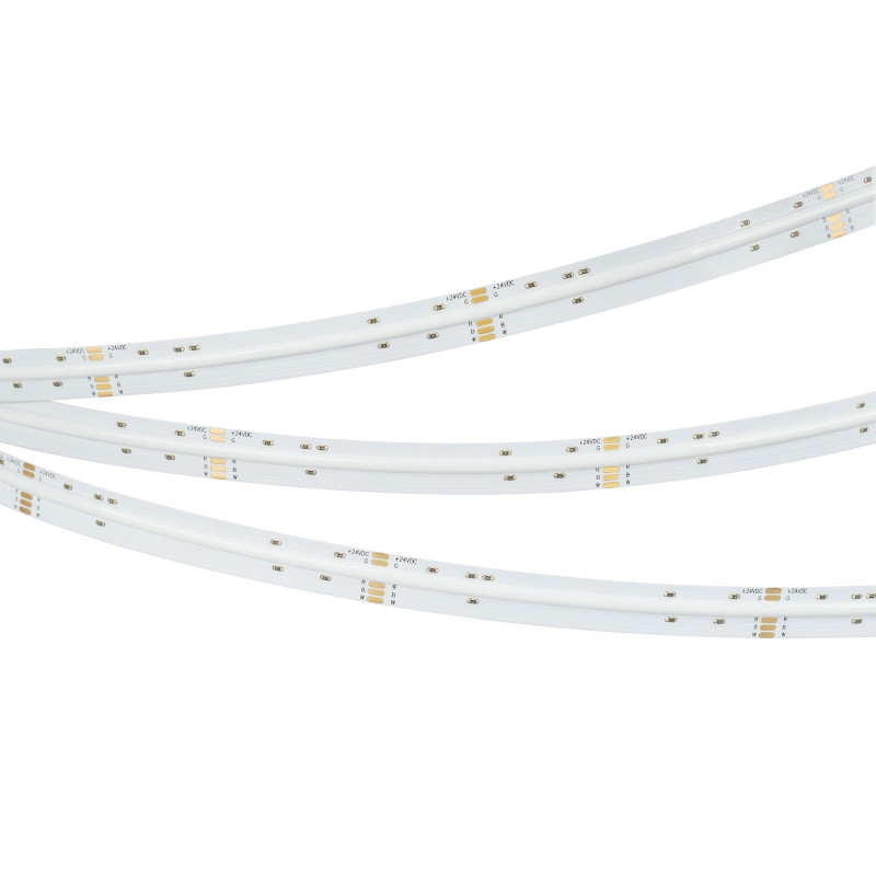Лента COB-X768-12mm 24V RGBW-White (15 W/m, IP20, CSP, 5m) (Arlight, 5 лет) 041787. Цена указана за 5 метров. Продается кратно 5 метрам.