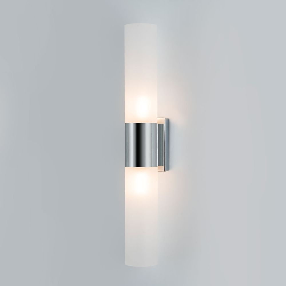 Настенный светильник 7x10x44см, G9, 2xG9Вт, , Modelux MS.1220.02 CR Хром