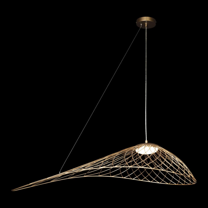 Светильник 75*40 см, 1*LED*8W, 3000К Loft It 10127/760 Gold Tressage, Золото