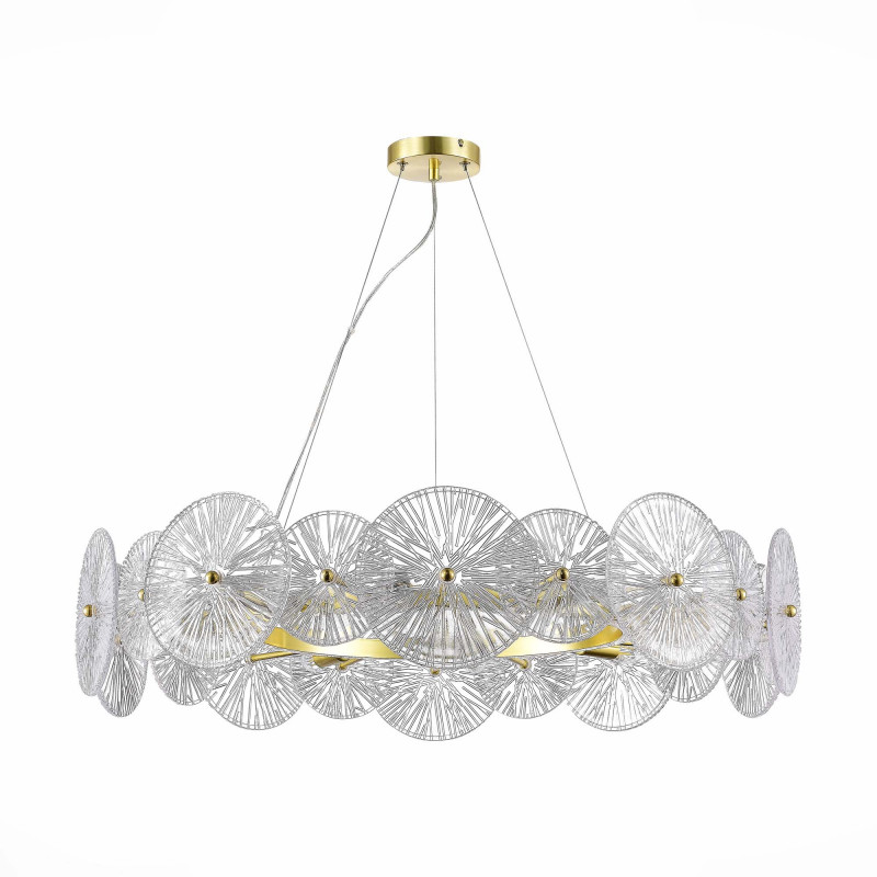 Люстра 80 см ST LUCE FLERO SL1657.203.10 Золотистый