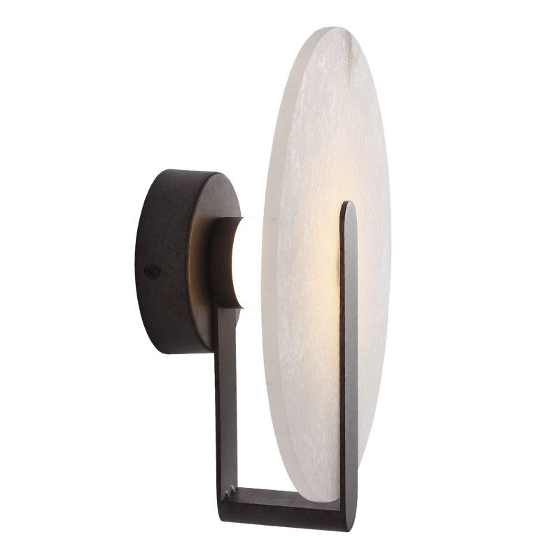 Бра 10,5*25*27,5 см, 1*LED*5W, 3000K, ST-Luce Montre SL1195.701.01, серый