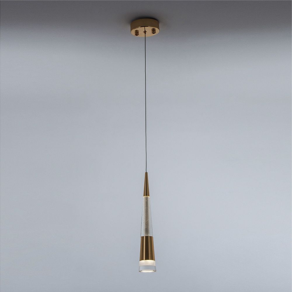 Подвесной светильник **134 см, LED 6W, 3000 / 6000K, Золото MODELUX ML.88096.1 GD