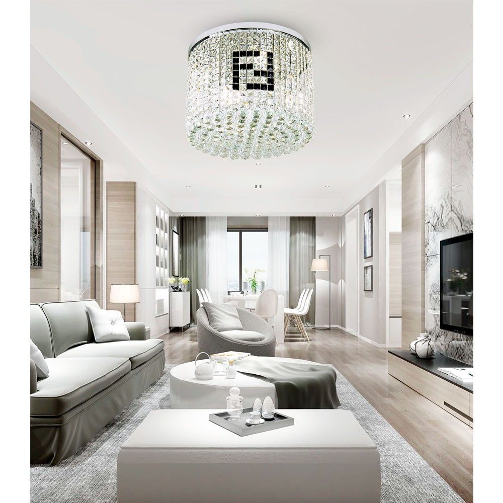 Люстра *50*38 см, Е14 9x40W, Хром MODELUX ML.841.9 CR