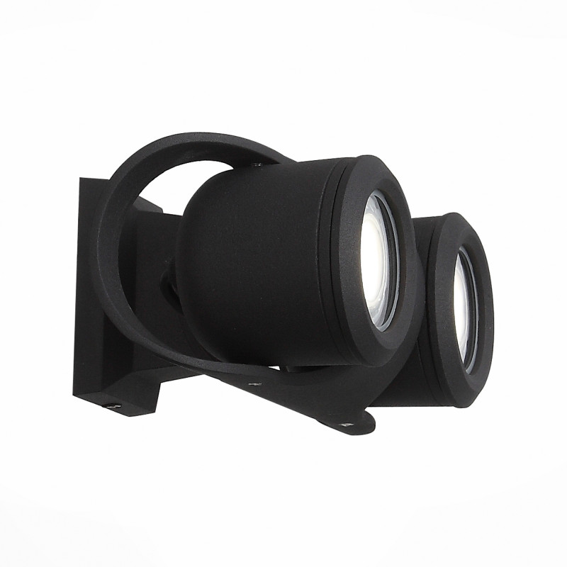 Светильник уличный настенный 24 см, ST LUCE ROUND SL093.401.02 Черный