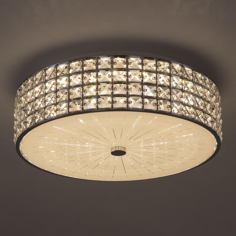 Светильник 41 см, 68W, 3000-5500K, Citilux Портал CL32415G1 LED RGB, хром