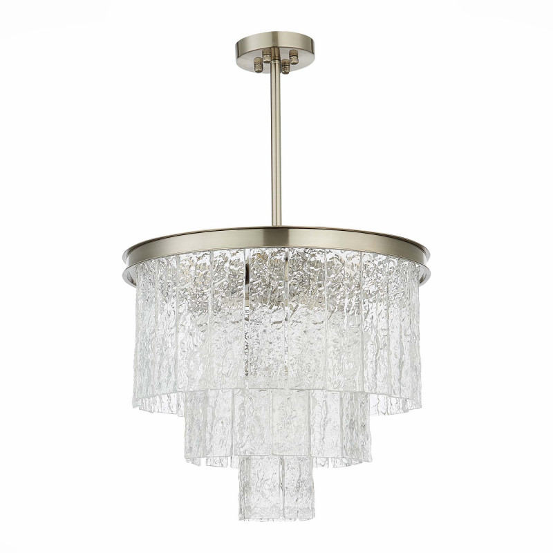 Люстра потолочная 45 см, 360W, ST LUCE STABIA SL1230.102.06 Никель