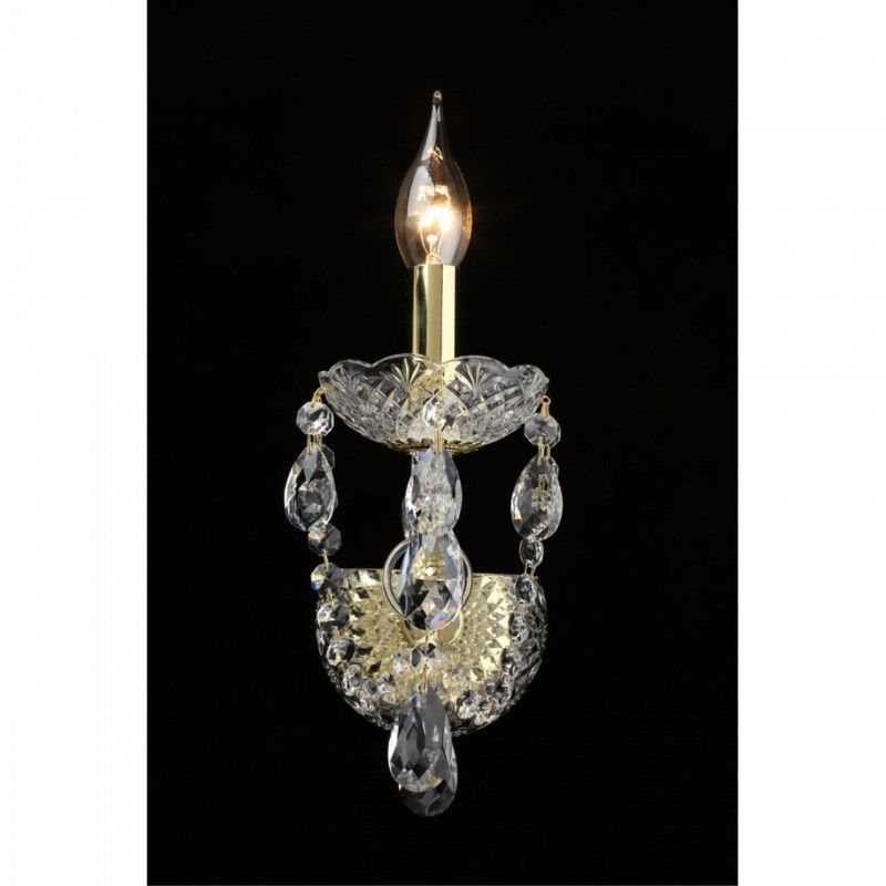 Бра 21*12*30 см, 1*E14, 40W, Aployt Koletta APL.755.11.01, золотой