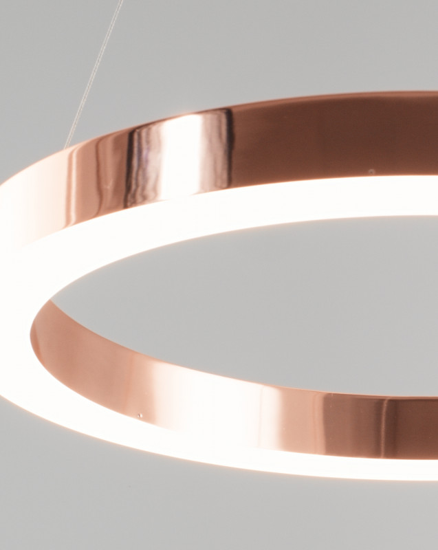 Подвесной светодиодный светильник 60*120 см, LED 76 W, Moderli Viso V1771-PL Золотой