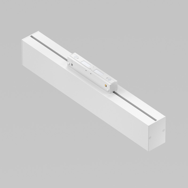Светодиодный светильник 30 см, 12W, 3000K, Maytoni Technical Basis S35 TR012-2-12W3K-W, белый трековый