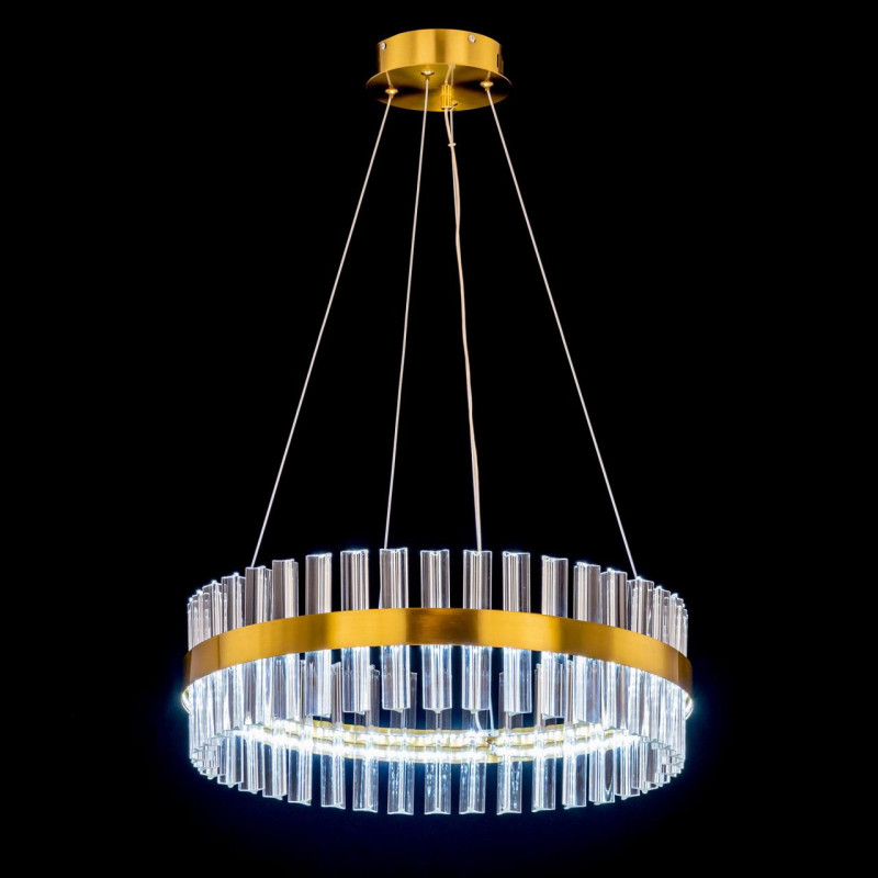 Люстра 50 см, 60W, 3000K-5500K Citilux Рианна CL337053 бронза
