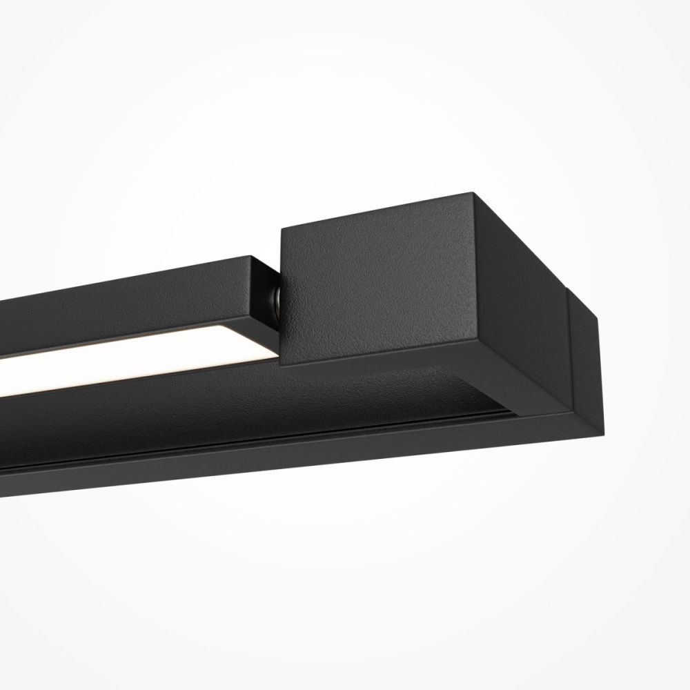 Подсветка для зеркал 70 см, 16W, 4000K, Maytoni Beam MIR002WL-L16B4K, черный