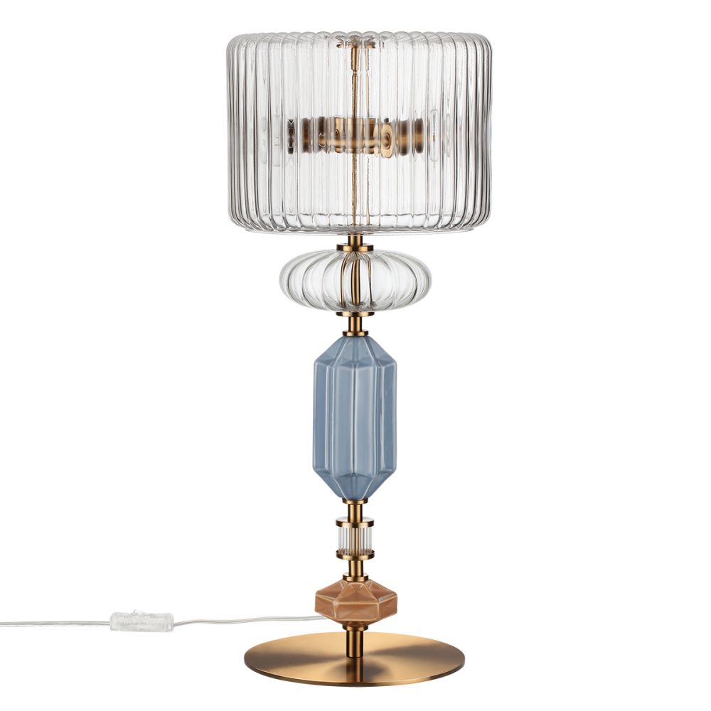 Настольная лампа 56 см, Odeon Light 5414/2TA, бронза