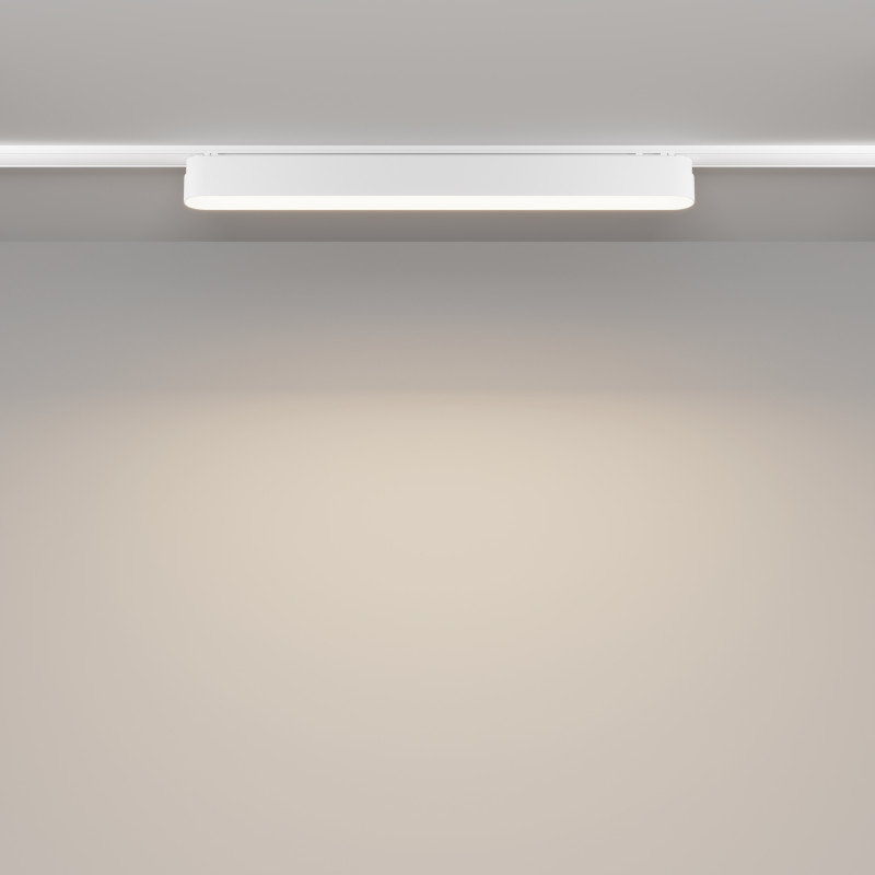 Трековый светильник 2,5*33*2,75 см, LED 16W, 4000К, Белый Maytoni Basis TR080-1-18W4K-W