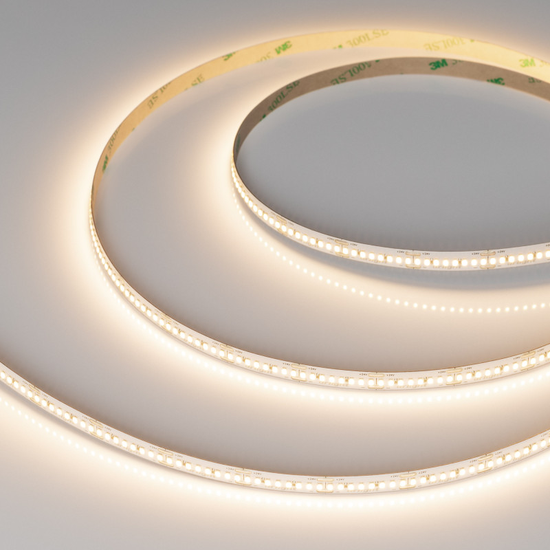 Лента MICROLED-M320-8mm 24V Warm3000 (8 W/m, IP20, 2216, 5m) (Arlight, 130 лм/Вт) 047865. Цена указана за 5 метров. Продается кратно 5 метрам.