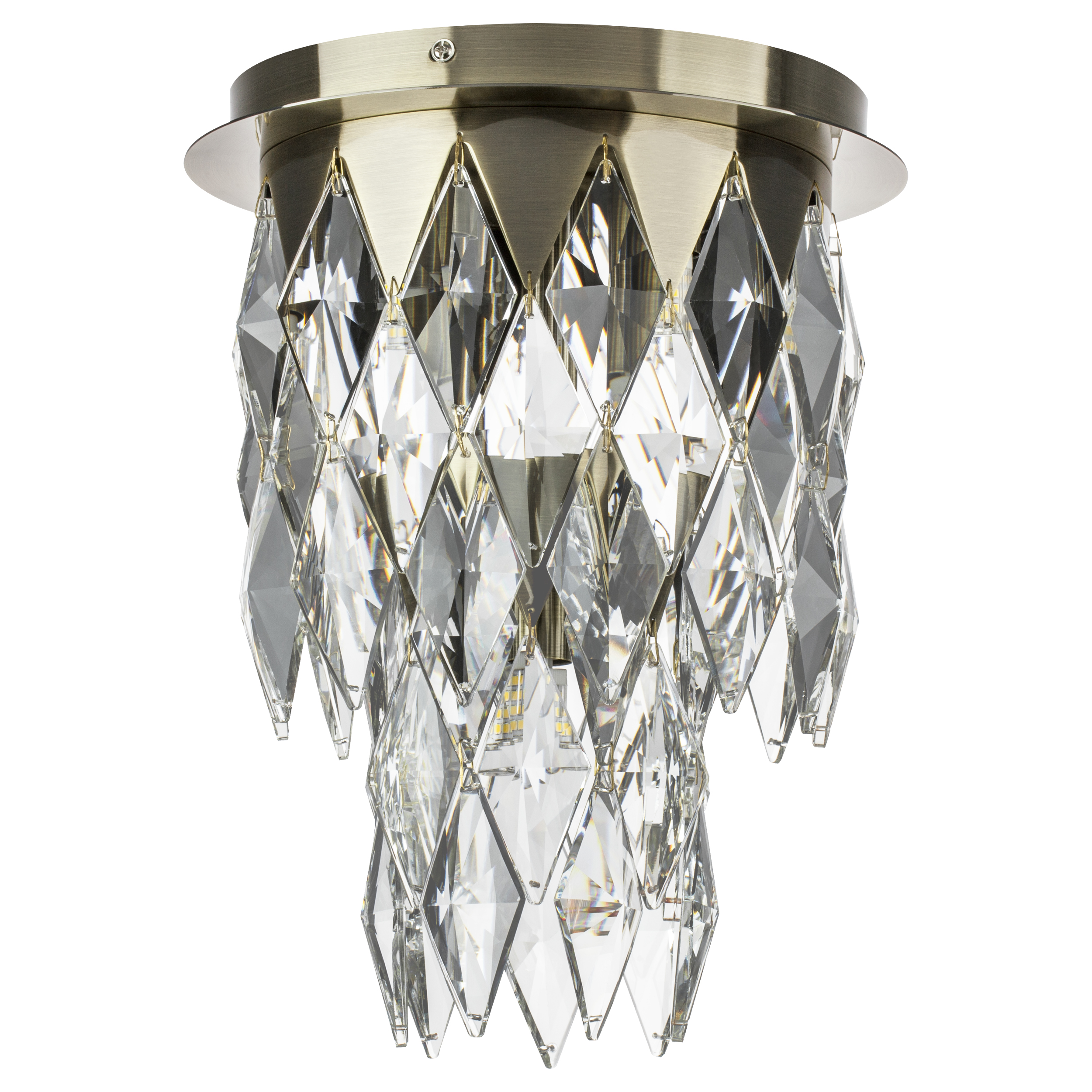 Люстра потолочная 25*33 см, 6*G9*28W Lightstar Limpio 722063 бронза